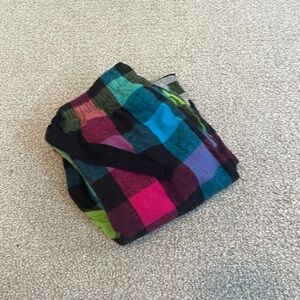 Rainbow pajama pants